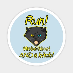 Run! She’s a ghost AND a bitch! - Ghost Stories, Anime, Funny, Sarcastic, Manga Magnet